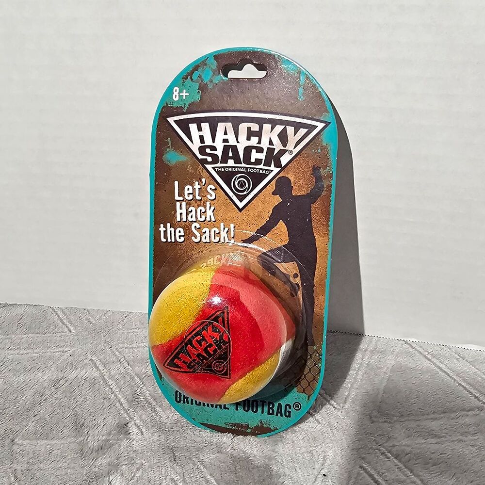Hacky Sack Original Footbag Let’s Hack the Sack Ages 8+ MPN ZD260514 Red New